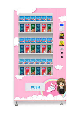Preservativi di vendita e distributore automatico caldi su ordinazione del tovagliolo con le opzioni multiple di pagamento