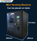 Sistemi dei lettori di schede di Mini Tennis Vending Machine Supports e di pagamento in contanti