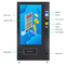 Piccolo distributore automatico della bevanda dello schermo attivabile al tatto, attrezzatura nera del distributore automatico