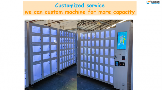 Distributore automatico del bigné con il sistema di raffreddamento ed il distributore automatico dell'armadio