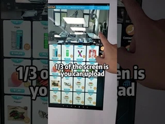 Macchinario automatico per snack e bevande con interfaccia utente intelligente