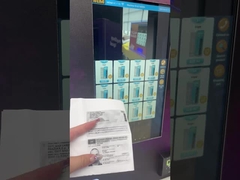 600 PCs Innovativo E-cig vending machine con lettore di schede di controllo età