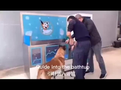 Stazione di lavaggio e di preparazione per cani self-service