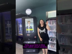 Lightbox con touchscreen da 32 pollici, verificatore di promozione dell'ID, distributore di sigarette elettroniche