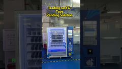 TCG vending solution, trading cards, booster, smart vending WM600 introduzione e video di lavoro