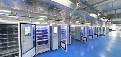 Guangzhou Micron Vending Technology Co.,Ltd linea di produzione del fabbricante
