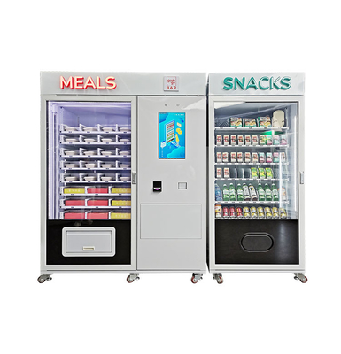 Dello spuntino distributore per la vendita con il distributore automatico di Smart del micron del touch screen della refrigerazione