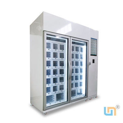 Distributore automatico a armadietto congelatore a capacità personalizzabile con refrigerante R290 efficiente -22℃~20℃ per la vendita di carni e frutti di mare surgelati