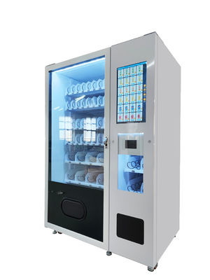 Distributori automatici di Internet dell'autoadesivo dell'involucro del touch screen su misura dello spuntino e della bevanda per il mercato del Pakistan