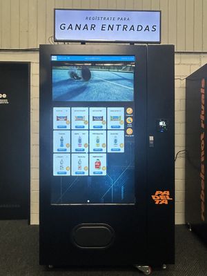 Bevande per snack e alimenti  Distributore automatico Sistema di raffreddamento 3-20℃ Schermo grande regolabile distributore automatico di bevande