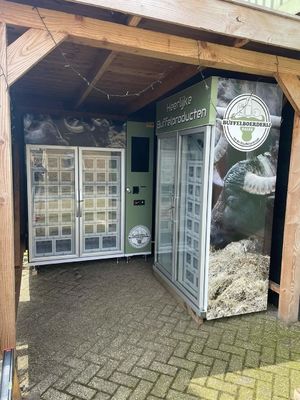 Comodo e versatile -22°C a 20°C Vending Machine per armadietti congelati con intervallo di temperatura