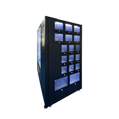 Distributore automatico combinato con armadietti Schermo touch da 21,5 pollici Funzione SDK