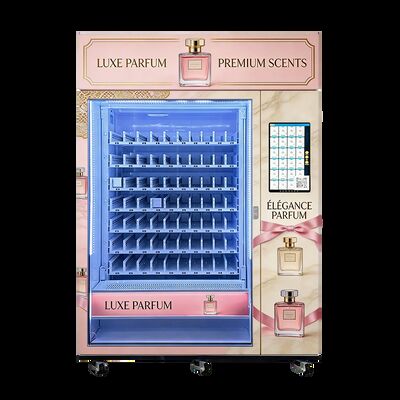 QUALITÀ  Large-Capacity Perfume Vending Machine With Conveyor Belt Elevator — Smart Fragrance Retail Solution for Shopping Malls & Airports fabbrica