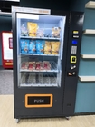 Touch Screen Small Drink Vending Machine , Black Vending Machine Equipment, 55 inch vending machine, Micron