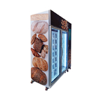 220V Food Bread Cup cake Vending Machine With Cooling System Keep Fresh Smart Refrigerator