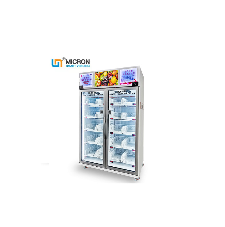 Distributore automatico dello spuntino del negozio di alimentari di WIFI per la birra del latte della bevanda