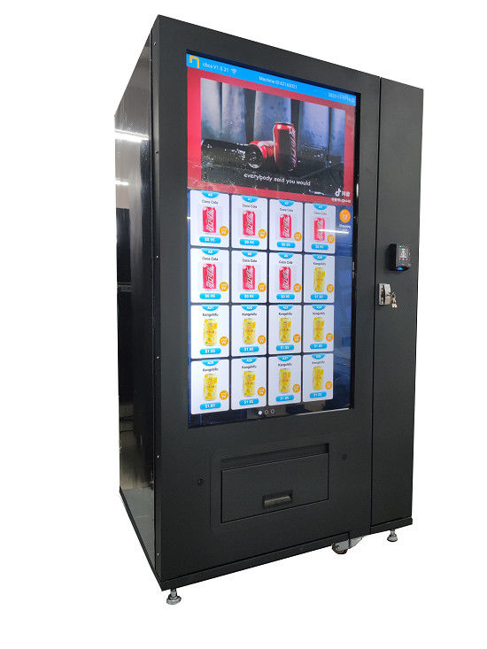 Bevande per snack e alimenti  Distributore automatico Sistema di raffreddamento 3-20℃ Schermo grande regolabile distributore automatico di bevande