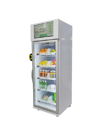 Distributore automatico a 22 pollici dell'ufficio della bevanda dello spuntino dello schermo con il sistema di raffreddamento