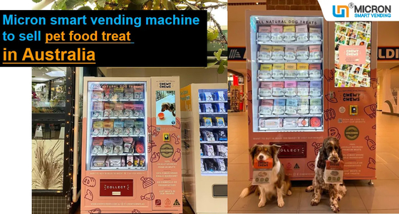Customized  Direct Push And Spiral Vending Machine With Smart System