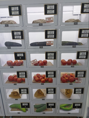 Pane Distributore automatico di alimenti freschi Armadi di grande capacità in Francia