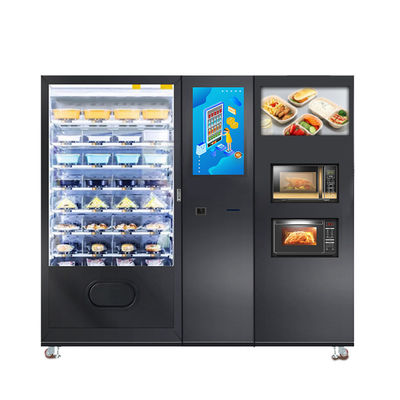 Distributore automatico su ordinazione di prima colazione del panino conveniente pubblico dell'alimento con il micron di microonda