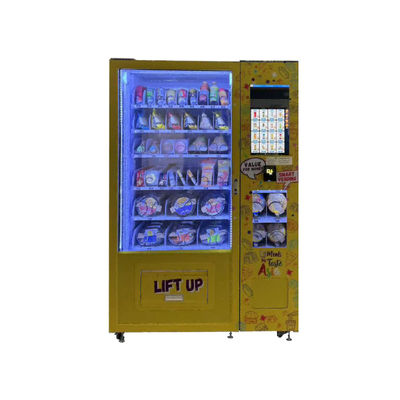Macchina di vendita di cibo fresco facile da usare con più opzioni di pagamento