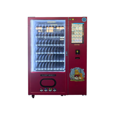 Macchina vending PTCG personalizzata con lettore di carte Validatore di bollette per vendere giocattoli Pokemon carte di scambio