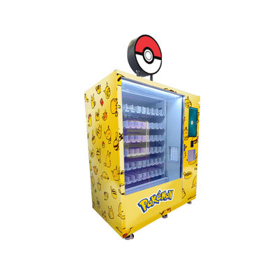Lightbox con logo personalizzato Pokemon PTCG Vending Machine con touchscreen elevato per la pubblicità