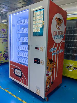 Macchine vendite di snack senza equipaggio con sistema di promozione intelligente