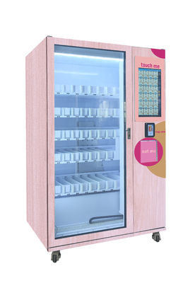 6 piani * 10 slot distributore automatico di snack con sistema di riscaldamento opzionale 50 ° C e sistema di raffreddamento 3 ° C-20 ° C