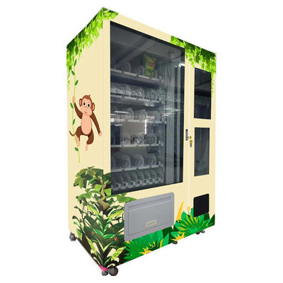 270-540 Pcs Capacità Macchina di vendita di alimenti per animali User-Friendly touchscreen e istruzioni passo-passo