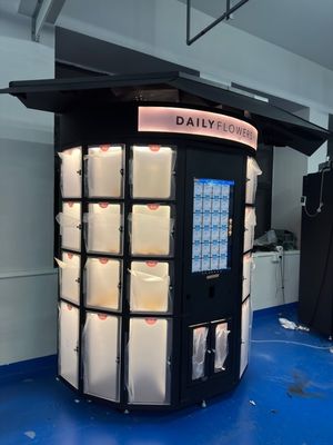 Macchina automatica di vendite a domicilio 24 ore su 24, 7 giorni su 7, con telaio in lamiera di metallo, raffreddamento a 10-20°C
