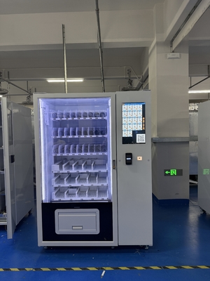 Macchina distributrice di gelati in metallo con capacità 350-600 per luoghi affollati