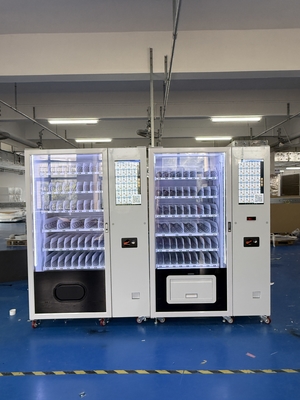 21Macchina per vendere alimenti surgelati a schermo sensoriale da 0,5 pollici con sistema di raffreddamento a -22-20°C W166*D71*H217 Cm