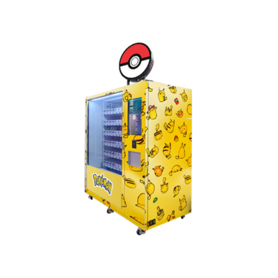 Aggiorna la tua collezione con sistemi di pagamento sicuri e facili Macchina di vendita di carte Pokemon W1620mm*D950mm*H1950mm