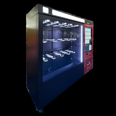Automated Clothing Vending Machine with 43-inch Touchscreen and Customizable Stickers for 24/7 Apparel Sales