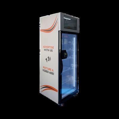 Micron AI Vending Fridge Smart AI Techonology Solution per 24/7 Retail 10000+ AI Vending Machine in funzione