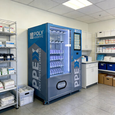 Automatica di vendita di EPI intelligente con sistema di gestione dei dipendenti e accesso alla carta di identità