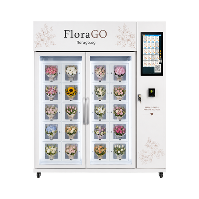 Distributore automatico di fiori Distributore di fiori progettato per aree ad alto traffico che richiedono vendite rapide e fresche di fiori