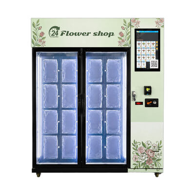 Distributore automatico di fiori in vendita con ritiro intelligente nell'armadietto refrigerato