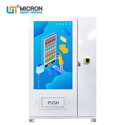 Metal 22 Inch Touch Screen Drink Vending Machine For Gym Bank School With Elevator Corridor