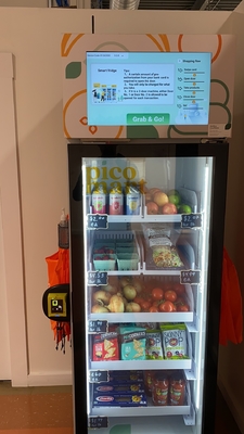 WIFI Smart Fridge Milk Vending Machine Creadit Card Payment System