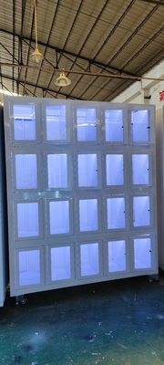 Unattended Retail Stores Cooling Locker Vending Machine Metal Frame